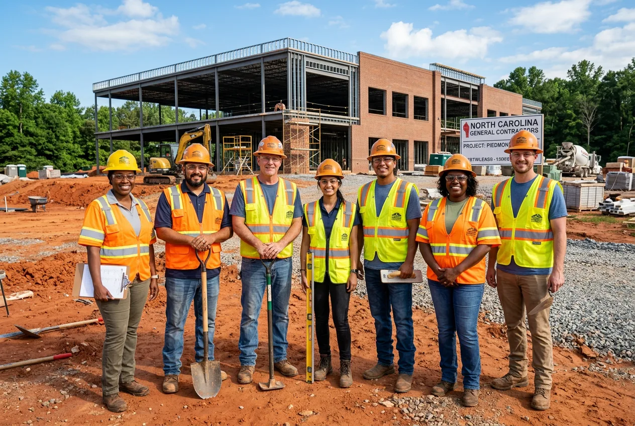 Monroe Concrete Contractors professional team serving Union County NC